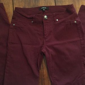 Maroon Pants